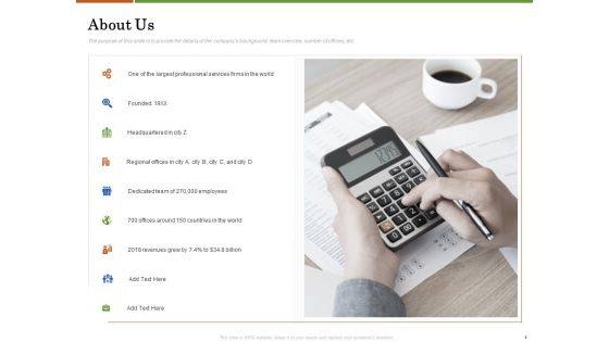 Accounting Advisory Services For Organization Ppt PowerPoint Presentation Complete Deck With Slides