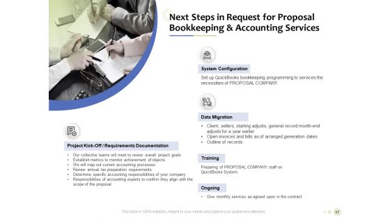 Accounting And Tax Services Proposal Ppt PowerPoint Presentation Complete Deck With Slides