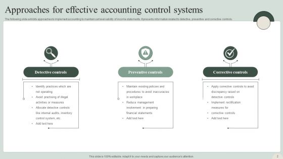 Accounting Control System Ppt PowerPoint Presentation Complete Deck With Slides