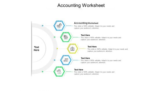 Accounting Worksheet Ppt PowerPoint Presentation Gallery Format Cpb