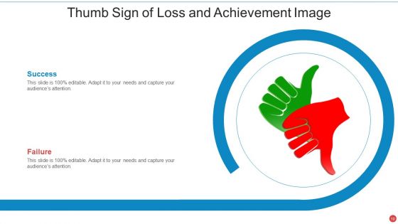 Achievement And Loss Ppt PowerPoint Presentation Complete Deck With Slides