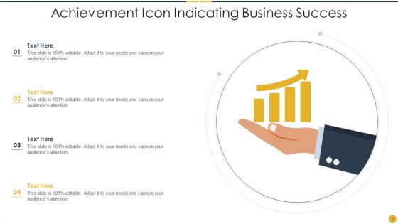 Achievement Icon Ppt PowerPoint Presentation Complete Deck With Slides