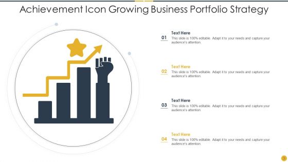 Achievement Icon Ppt PowerPoint Presentation Complete Deck With Slides