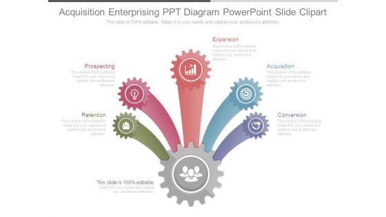 Acquisition Enterprising Ppt Diagram Powerpoint Slide Clipart