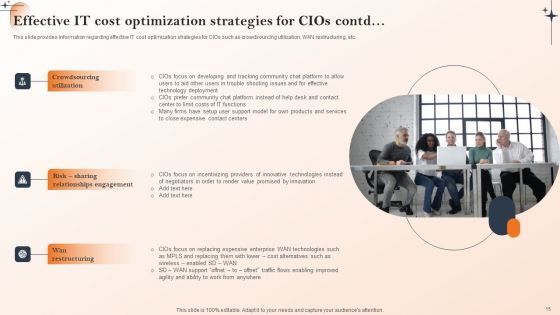 Action Of Cios To Achieve Cost Management Ppt PowerPoint Presentation Complete Deck With Slides