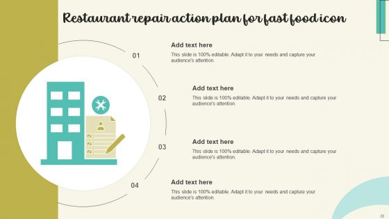 Action Plan For Fast Food Restaurants Ppt PowerPoint Presentation Complete Deck With Slides