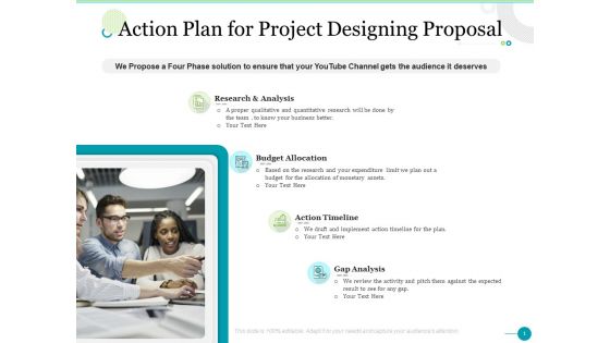 Action Plan For Project Designing Proposal Ppt Inspiration Display PDF