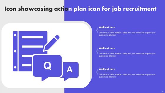 Action Plan For Recruitment Ppt PowerPoint Presentation Complete Deck With Slides