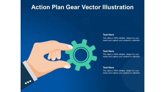 Action Plan Gear Vector Illustration Ppt PowerPoint Presentation Gallery Ideas
