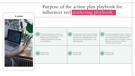 Action Plan Playbook For Influencer Reel Marketing Ppt PowerPoint Presentation Complete Deck With Slides
