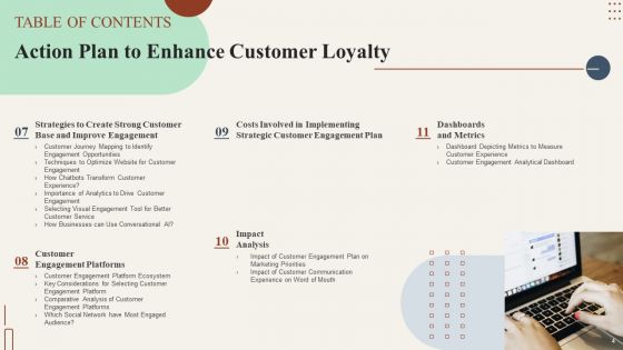 Action Plan To Enhance Customer Loyalty Ppt PowerPoint Presentation Complete Deck With Slides
