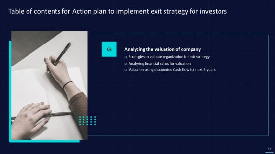 Action Plan To Implement Exit Strategy For Investors Ppt PowerPoint Presentation Complete With Slides