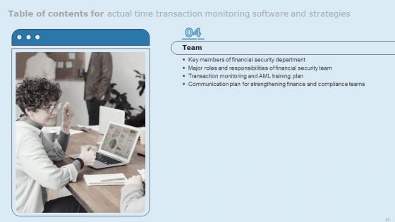 Actual Time Transaction Monitoring Software And Strategies Ppt PowerPoint Presentation Complete Deck With Slides