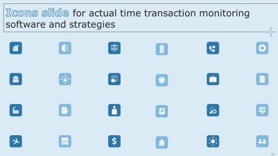 Actual Time Transaction Monitoring Software And Strategies Ppt PowerPoint Presentation Complete Deck With Slides