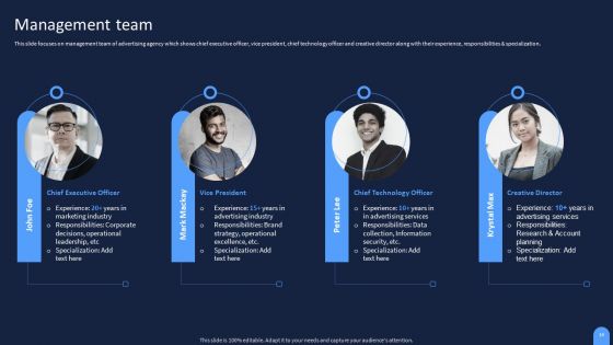 Ad And Media Agency Company Profile Ppt PowerPoint Presentation Complete Deck With Slides