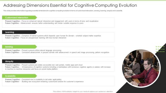 Addressing Dimensions Essential For Cognitive Computing Evolution Summary PDF