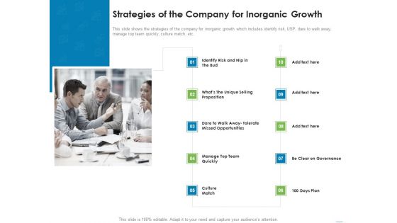 Addressing Inorganic Growth For Business Expansion Ppt PowerPoint Presentation Complete Deck With Slides