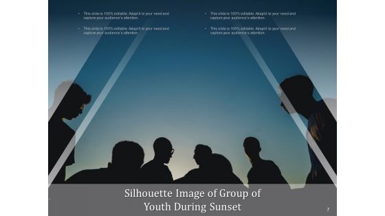 Adolescence Silhouette Team Ppt PowerPoint Presentation Complete Deck