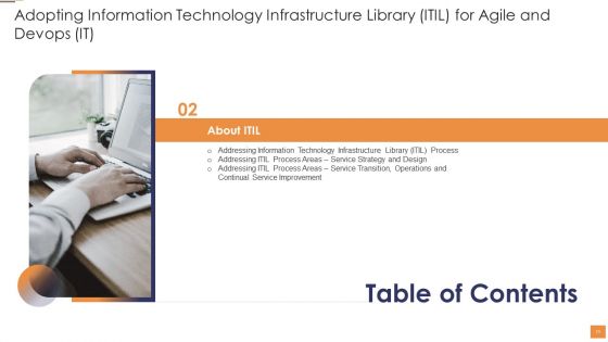 Adopting Information Technology Infrastructure Library ITIL For Agile And Devops IT Ppt PowerPoint Presentation Complete Deck With Slides