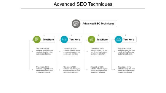 Advanced SEO Techniques Ppt PowerPoint Presentation Summary Portrait Cpb