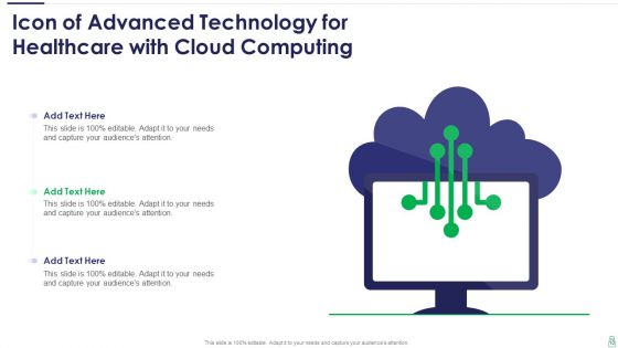 Advanced Technology For Healthcare Ppt PowerPoint Presentation Complete Deck With Slides