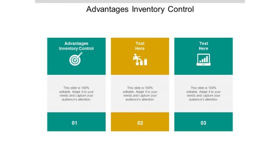 Advantages Inventory Control Ppt PowerPoint Presentation Summary Designs Download Cpb Pdf