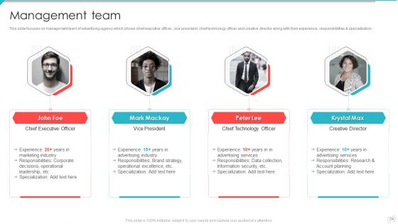 Advertisement And Marketing Agency Company Profile Ppt PowerPoint Presentation Complete Deck With Slides
