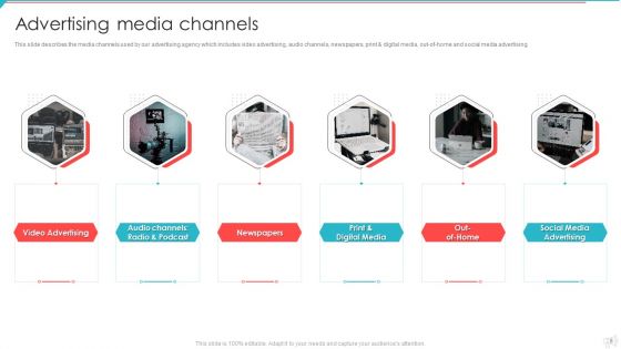 Advertisement And Marketing Agency Company Profile Ppt PowerPoint Presentation Complete Deck With Slides