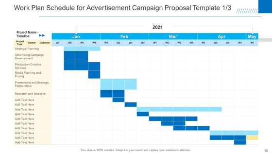 Advertisement Campaign Proposal Template Ppt PowerPoint Presentation Complete Deck With Slides