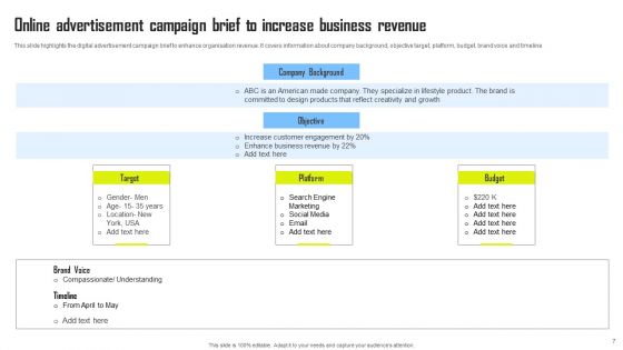 Advertising Campaign Brief Ppt PowerPoint Presentation Complete Deck With Slides