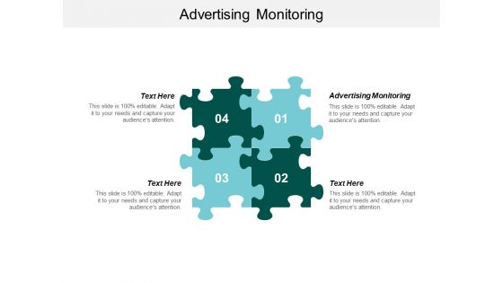 Advertising Monitoring Ppt PowerPoint Presentation Infographic Template Outline Cpb