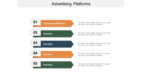 Advertising Platforms Ppt PowerPoint Presentation Inspiration Display Cpb