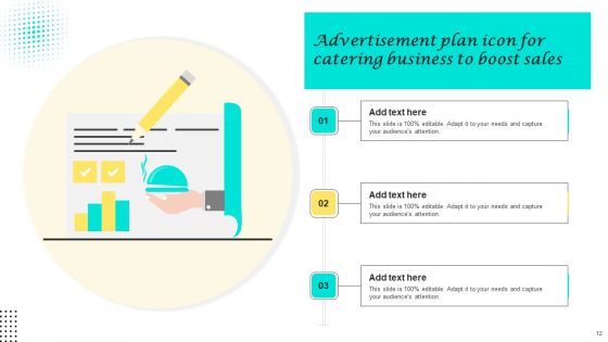 Advertisment Plan For Catering Business Ppt PowerPoint Presentation Complete Deck With Slides