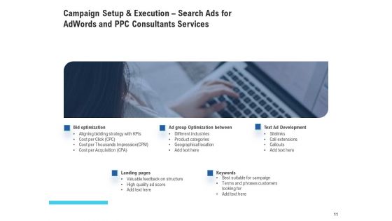 Adwords And PPC Management Services Proposal Ppt PowerPoint Presentation Complete Deck With Slides