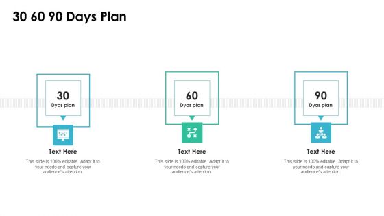 Affiliate Marketer Investor Pitch Deck 30 60 90 Days Plan Designs PDF