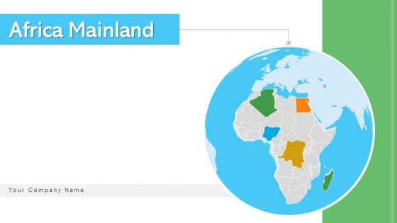 Africa Mainland Puzzle Pieces Ppt PowerPoint Presentation Complete Deck With Slides