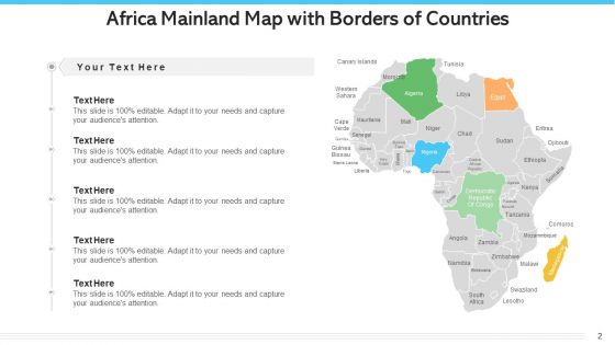 Africa Mainland Puzzle Pieces Ppt PowerPoint Presentation Complete Deck With Slides