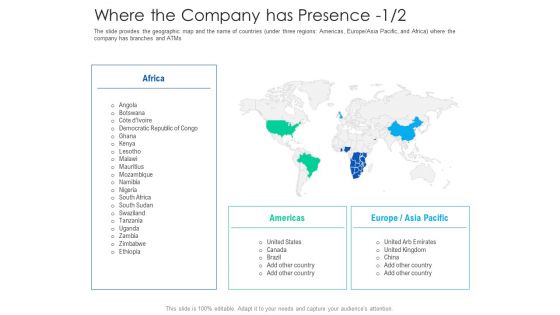 After Hours Trading Where The Company Has Presence Africa Mockup PDF