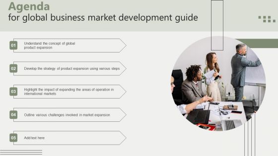 Agenda For Global Business Market Development Guide Elements PDF Agenda For Global Business Market Development Guide Elements PDF
