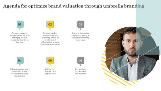 Agenda For Optimize Brand Valuation Through Umbrella Branding Download PDF Agenda For Optimize Brand Valuation Through Umbrella Branding Download PDF