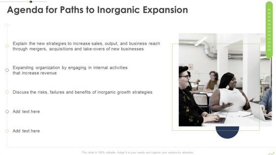 Agenda For Paths To Inorganic Expansion Ppt Outline Slides PDF Agenda For Paths To Inorganic Expansion Ppt Outline Slides PDF
