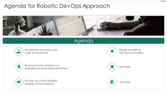 Agenda For Robotic Devops Approach Information PDF Agenda For Robotic Devops Approach Information PDF