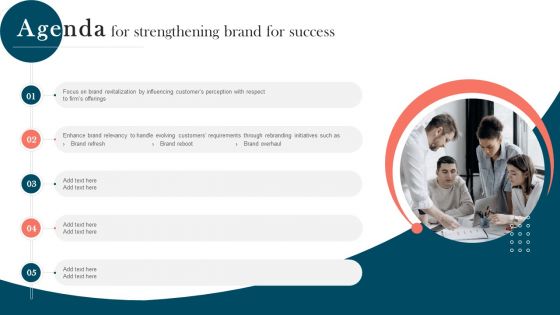 Agenda For Strengthening Brand For Success Template PDF Agenda For Strengthening Brand For Success Template PDF