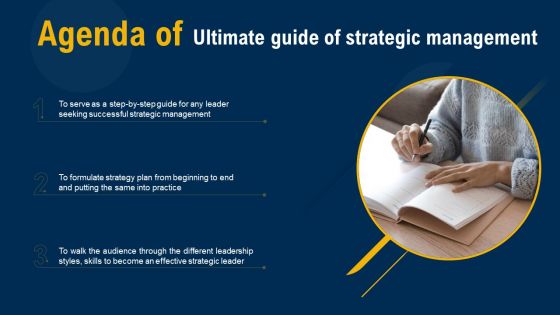 Agenda Of Ultimate Guide Of Strategic Management Guidelines PDF Agenda Of Ultimate Guide Of Strategic Management Guidelines PDF