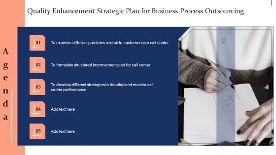 Agenda Quality Enhancement Strategic Plan For Business Process Outsourcing Information PDF Agenda Quality Enhancement Strategic Plan For Business Process Outsourcing Information PDF