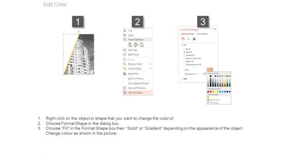 Agenda Slide With Corporate Building Design Powerpoint Slides