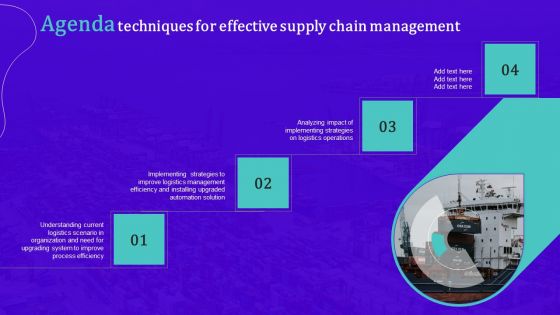 Agenda Techniques For Effective Supply Chain Management Structure PDF Agenda Techniques For Effective Supply Chain Management Structure PDF