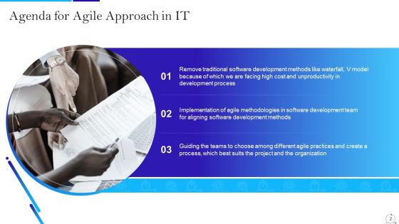 Agile Approach In IT Ppt PowerPoint Presentation Complete Deck With Slides