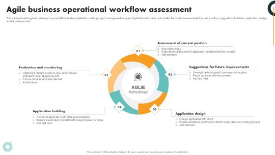 Agile Business Operational Workflow Assessment Template PDF