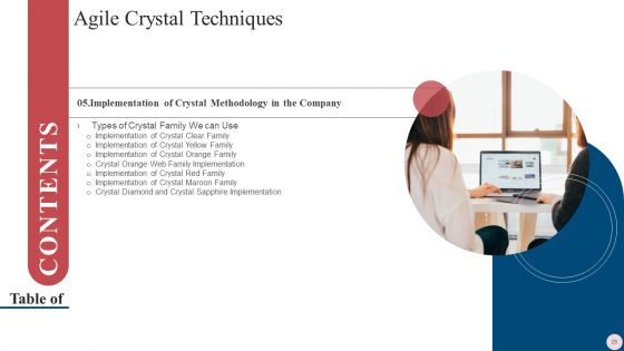 Agile Crystal Techniques Ppt PowerPoint Presentation Complete With Slides